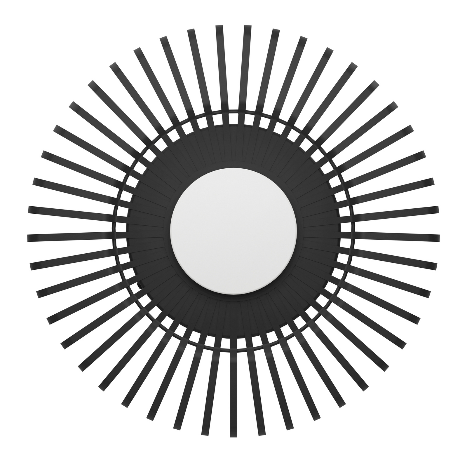 EGLO connect Plafonnier LED Ginestrone-Z, noir, aluminium