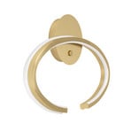 Stars of Light LED wall lamp Bogado, gold, 40 cm, CCT, dimmable