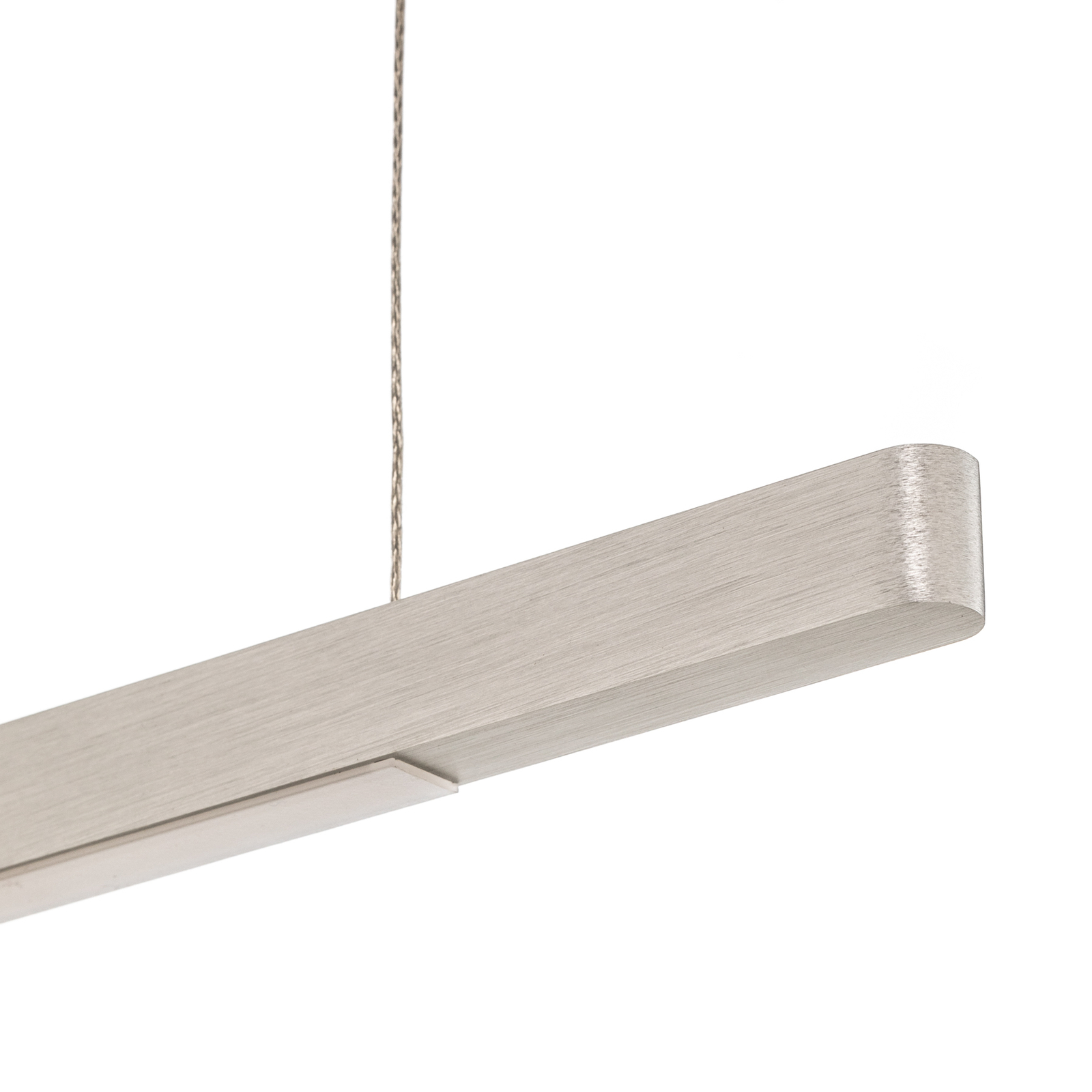 Quitani Talon LED hanging aluminium/natural 24W