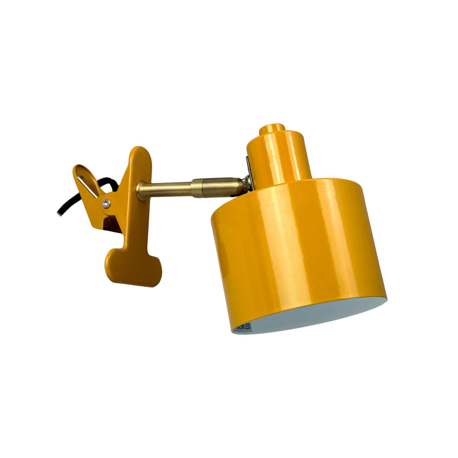 Dyberg Larsen Φωτιστικό με σφιγκτήρα Ocean, κάρυ, E14, μέταλλο