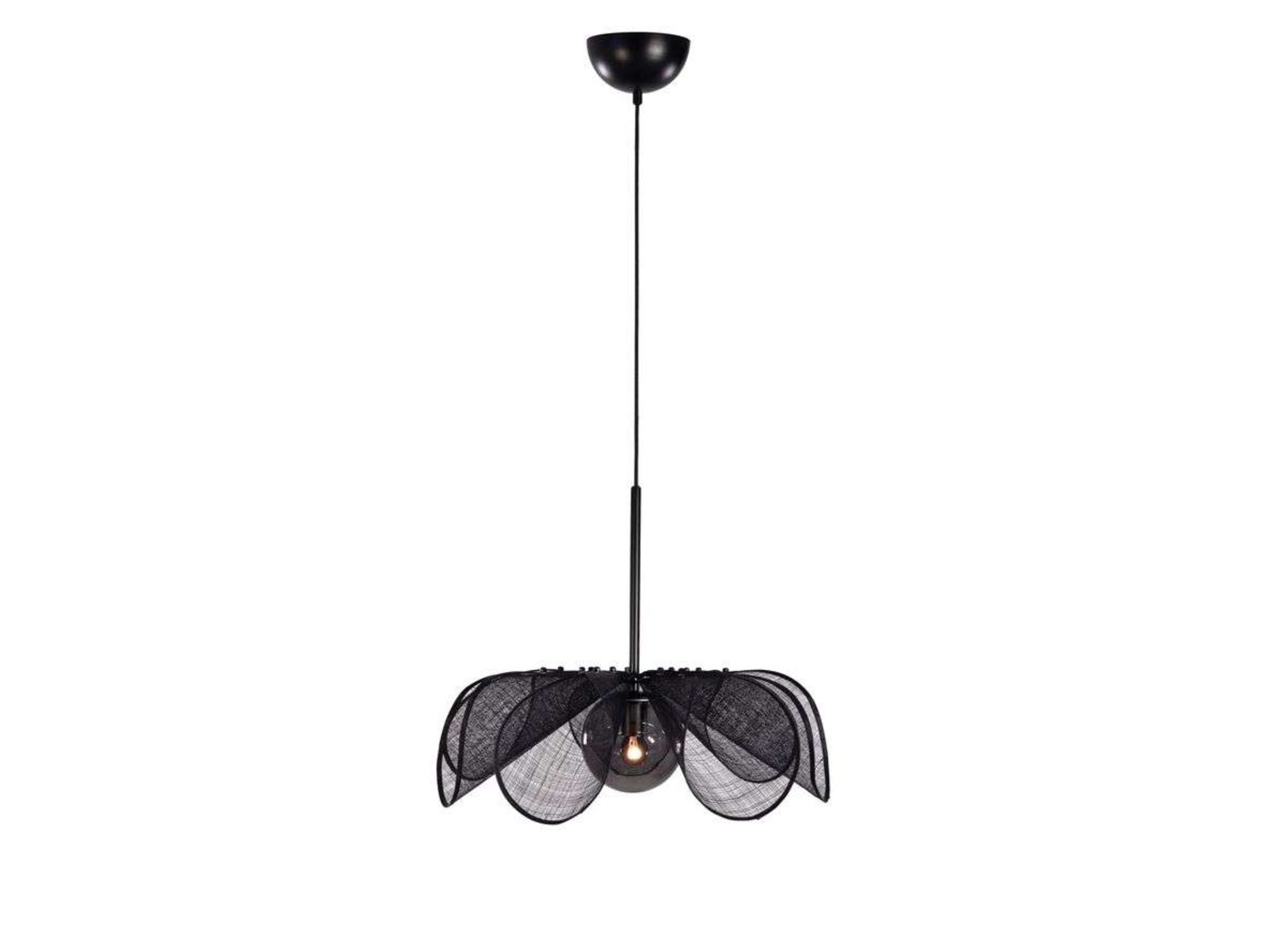 Styrka Závěsná Lampa Ø63 Black/Smoke - Markslöjd