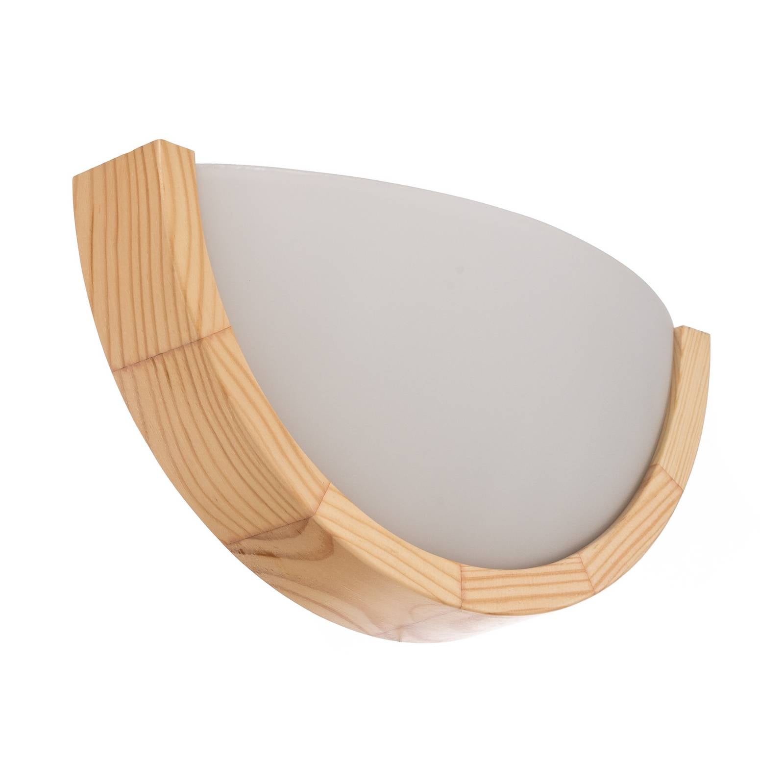 Envostar Kris Wandlampe Breite 27,5cm kiefer natur