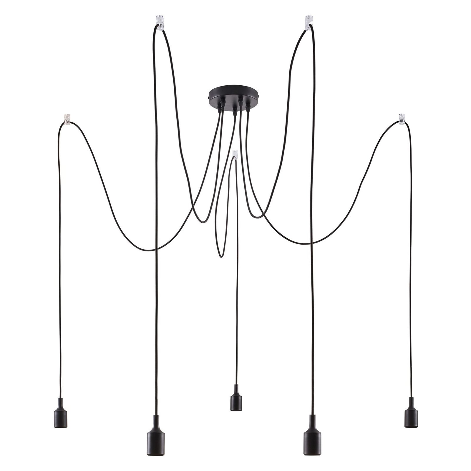 Paulmann Neordic Ketil hanglamp, 5-lamps