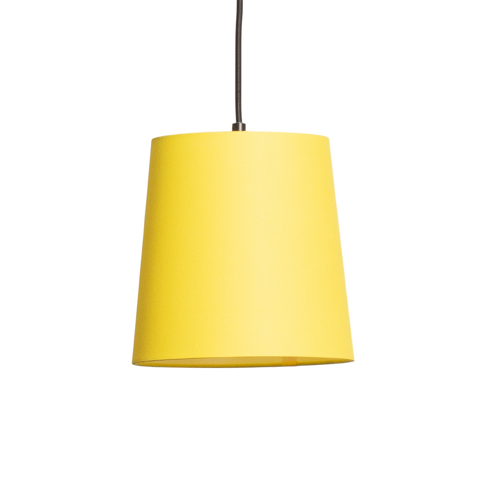 Lindby suspension Amilia, tissu, à 5 lampes, rouge/gris/jaune, E27