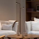 Vibia Pin 1670 Lámpara de pie LED, 143 cm, negra