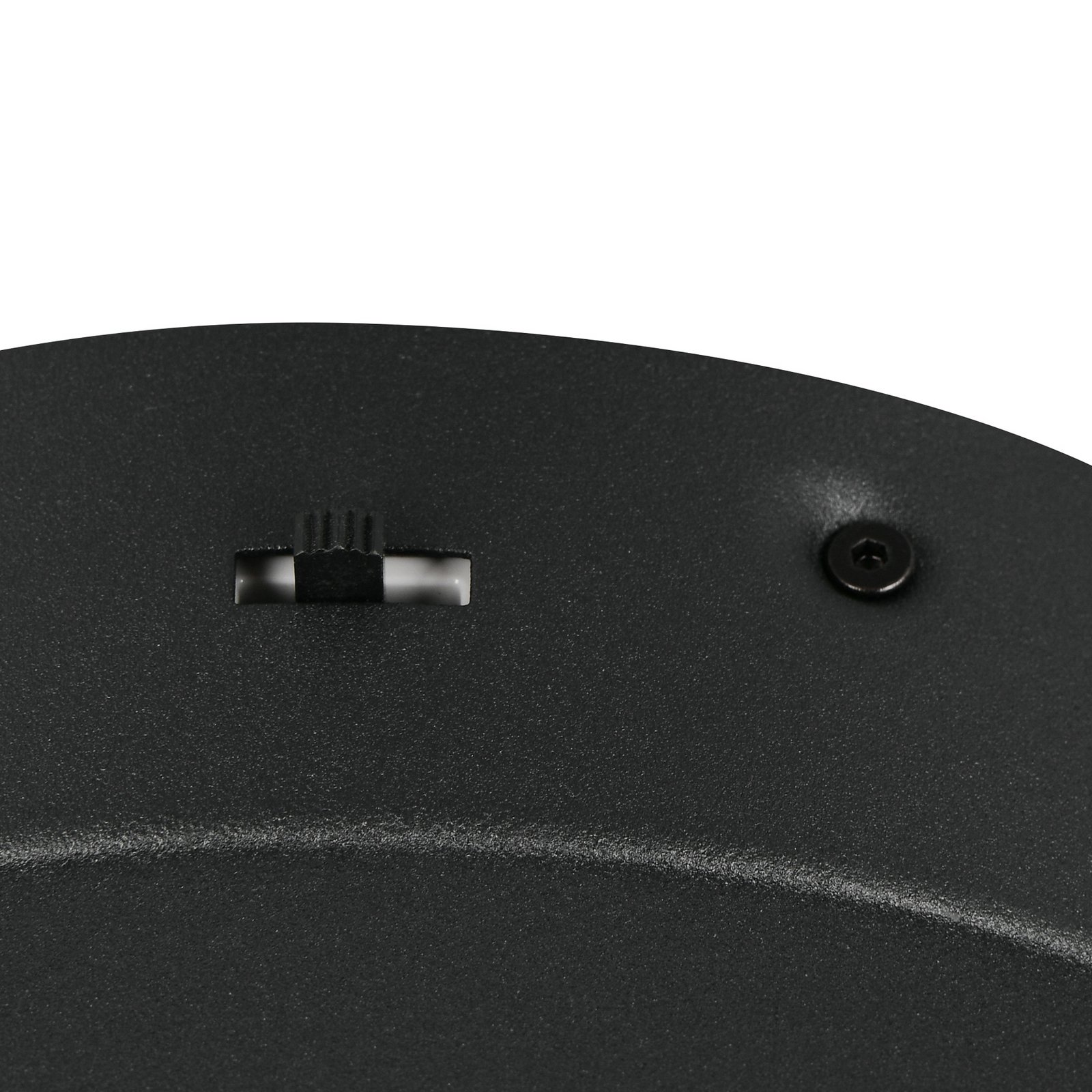 LED висяща лампа Amador, Ø 45 cm, матово черно, метал, CCT LED висяща лампа Amador, Ø 45 cm, матово черно, метал, CCT