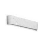 IDEAL LUX Delta LED fali világítás, cement színű, szélesség 41 cm, 3000 K