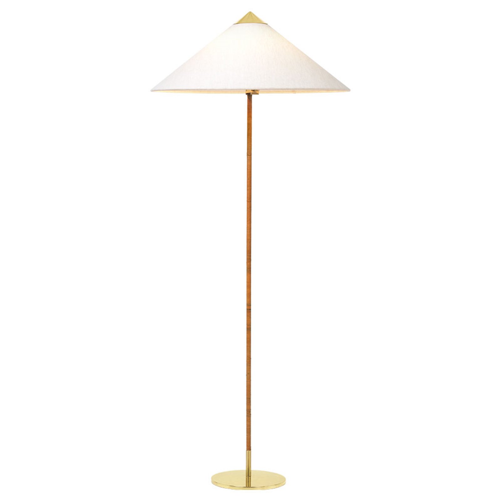 9602 Lampadar Brass/Canvas - GUBI