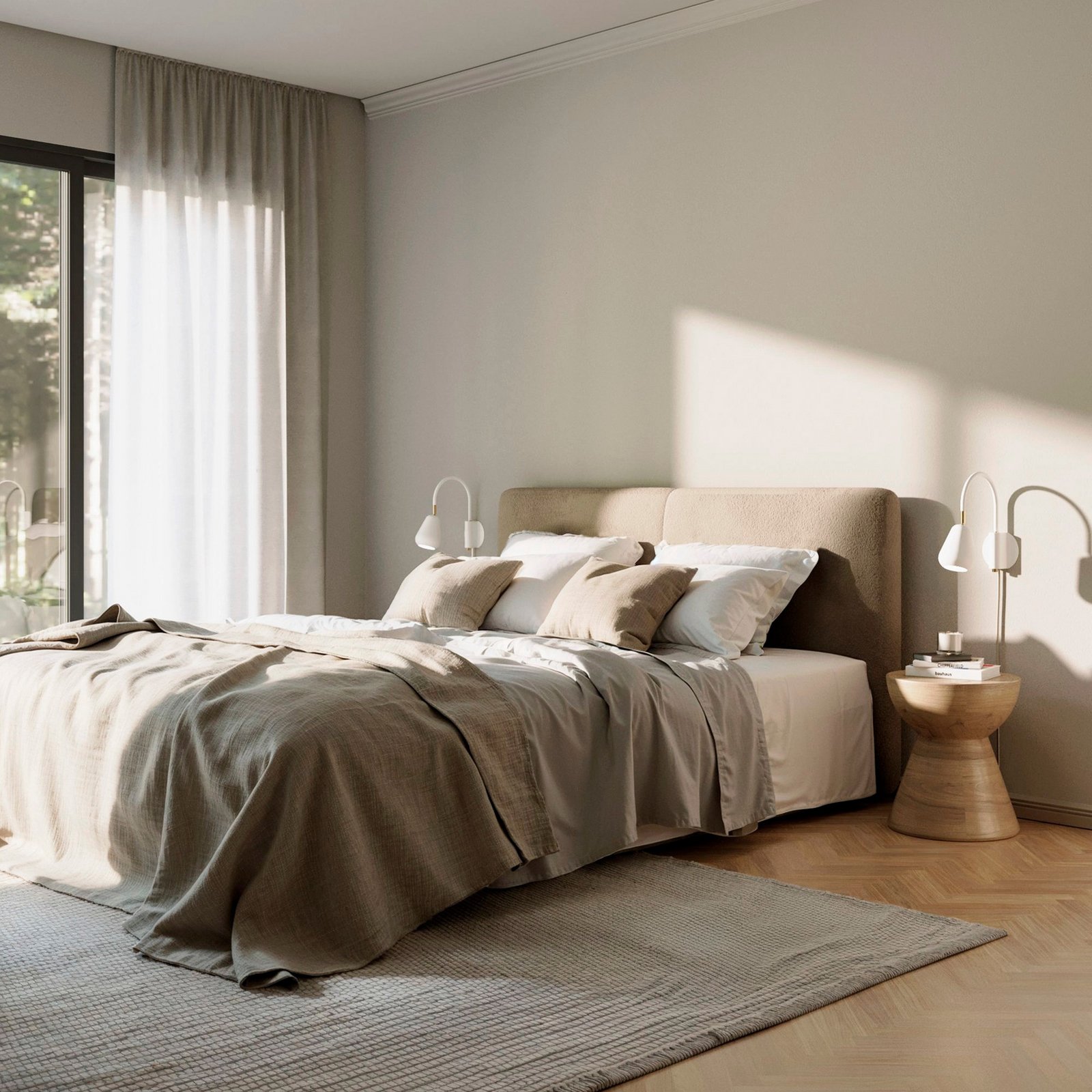 Spot mural Anoli doré/blanc métal GU10 fiche - Nuura