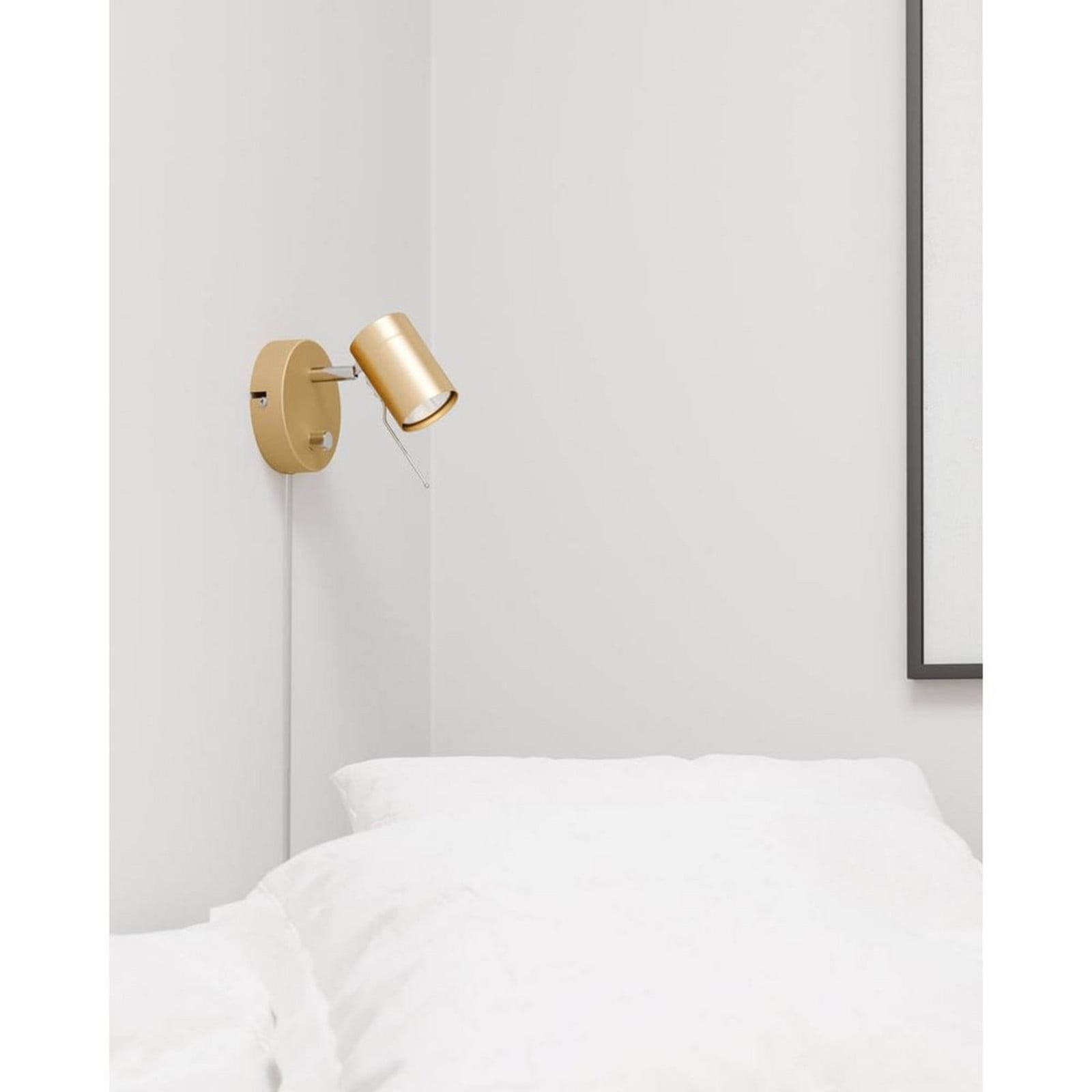 Correct Væglampe GU10 Ø11cm m/dæmp, guld