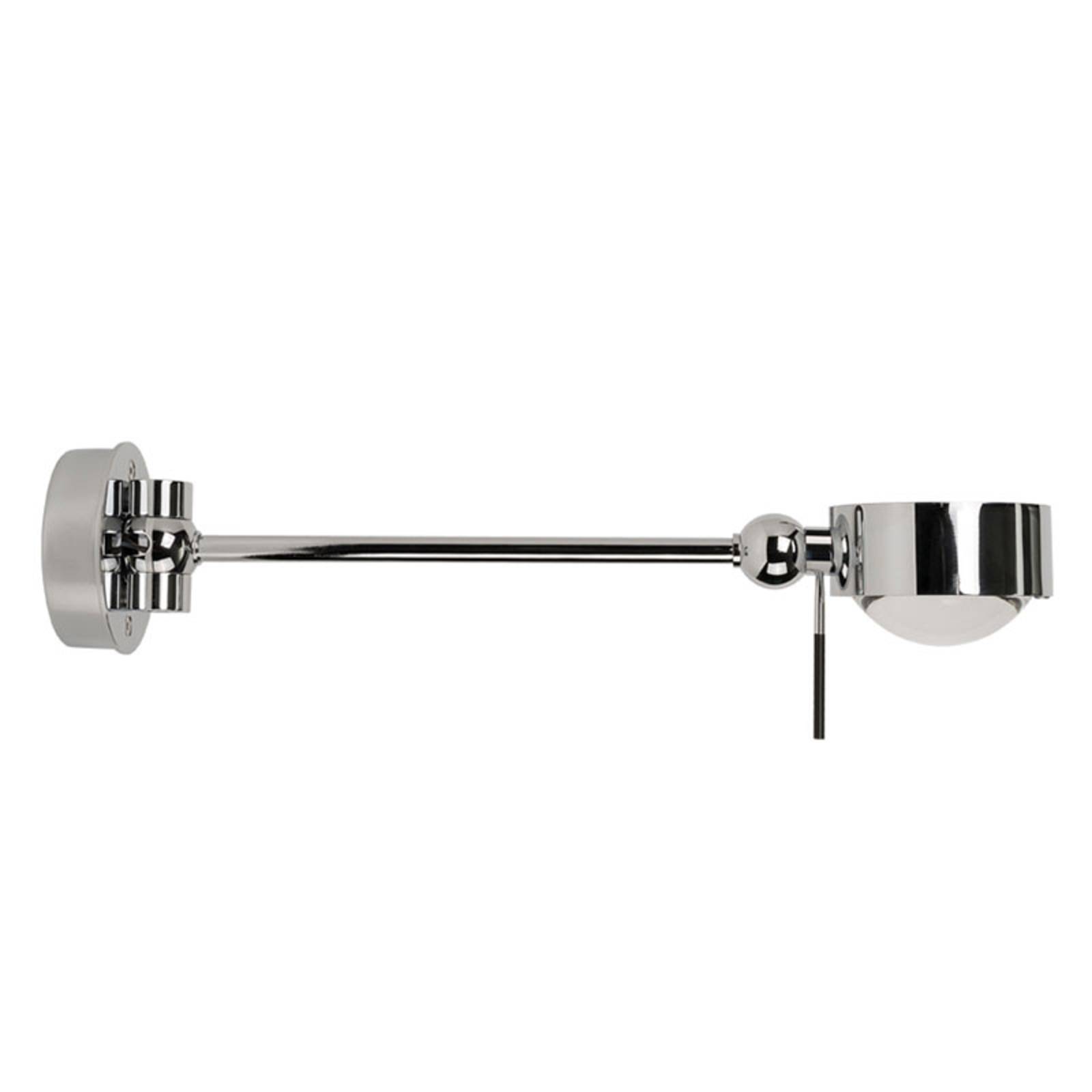 Leseleuchte Puk Hotel, 28 cm, chrom matt, G9