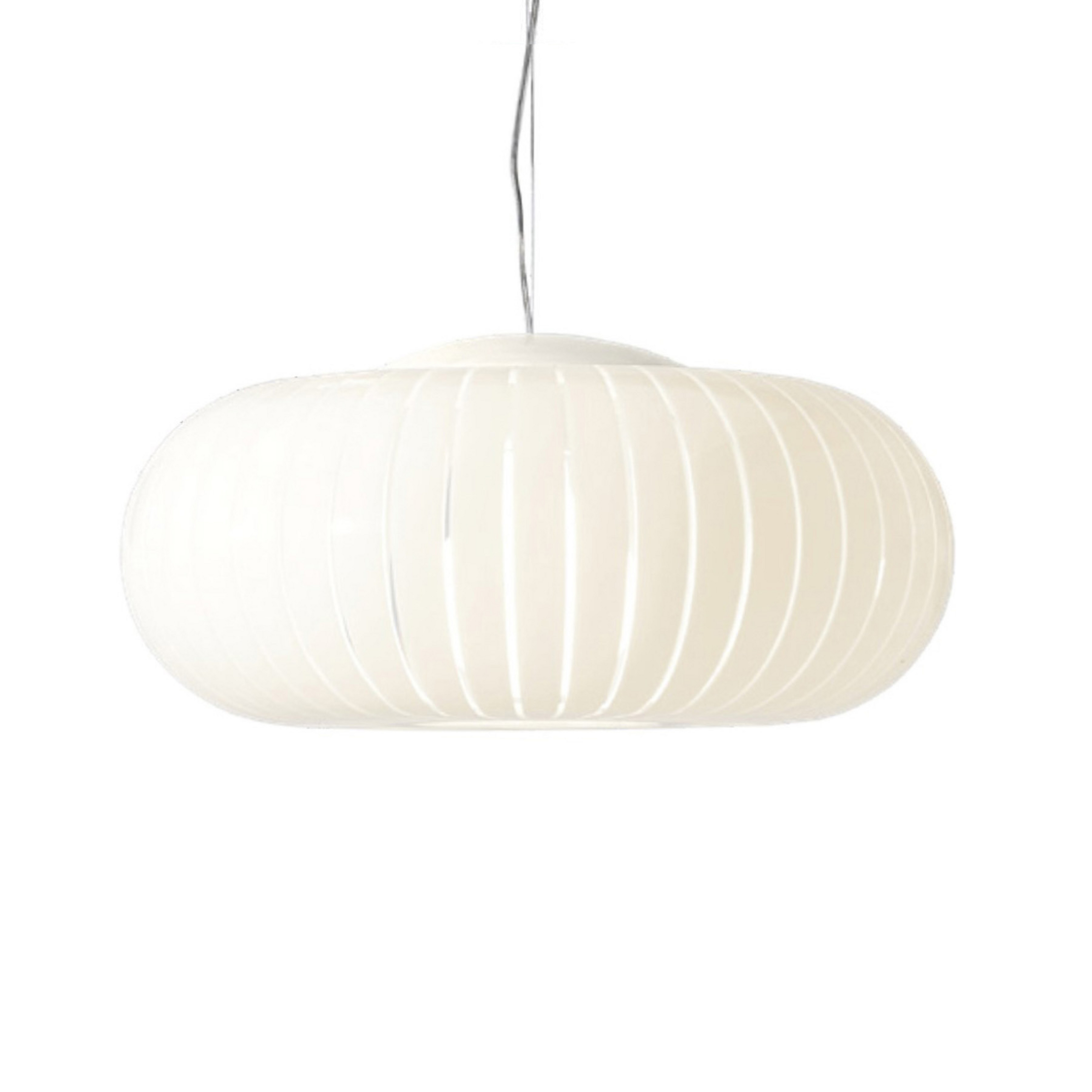 Suspension LED Teresa, blanche, Ø 50 cm - Kartell