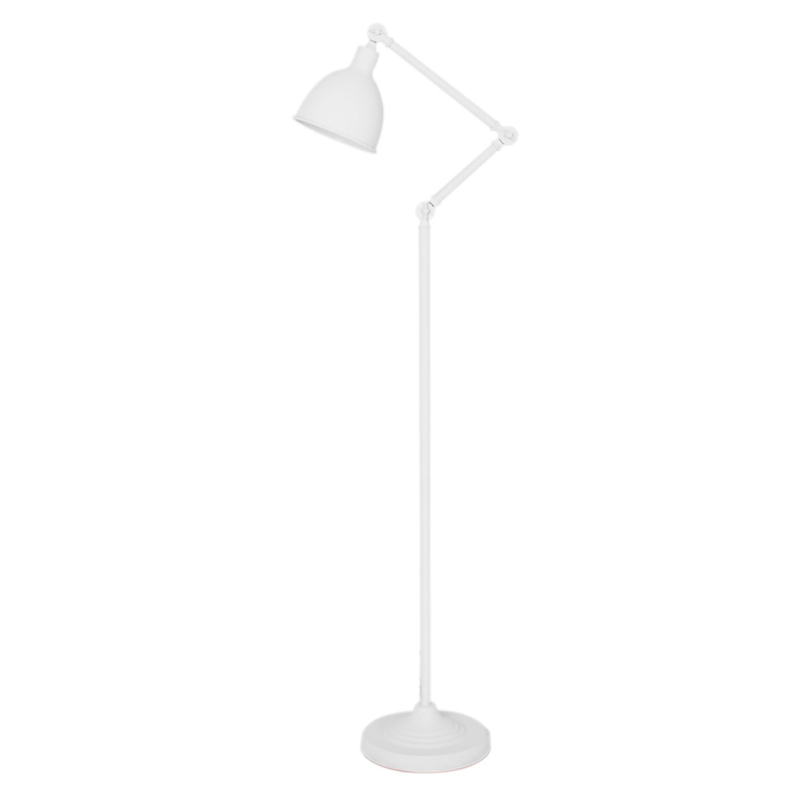 By Rydéns Bazar floor lamp, sand white, for Living / Dining Room, metal, E27, 25 W, energy efficiency: A++, H: 147 cm