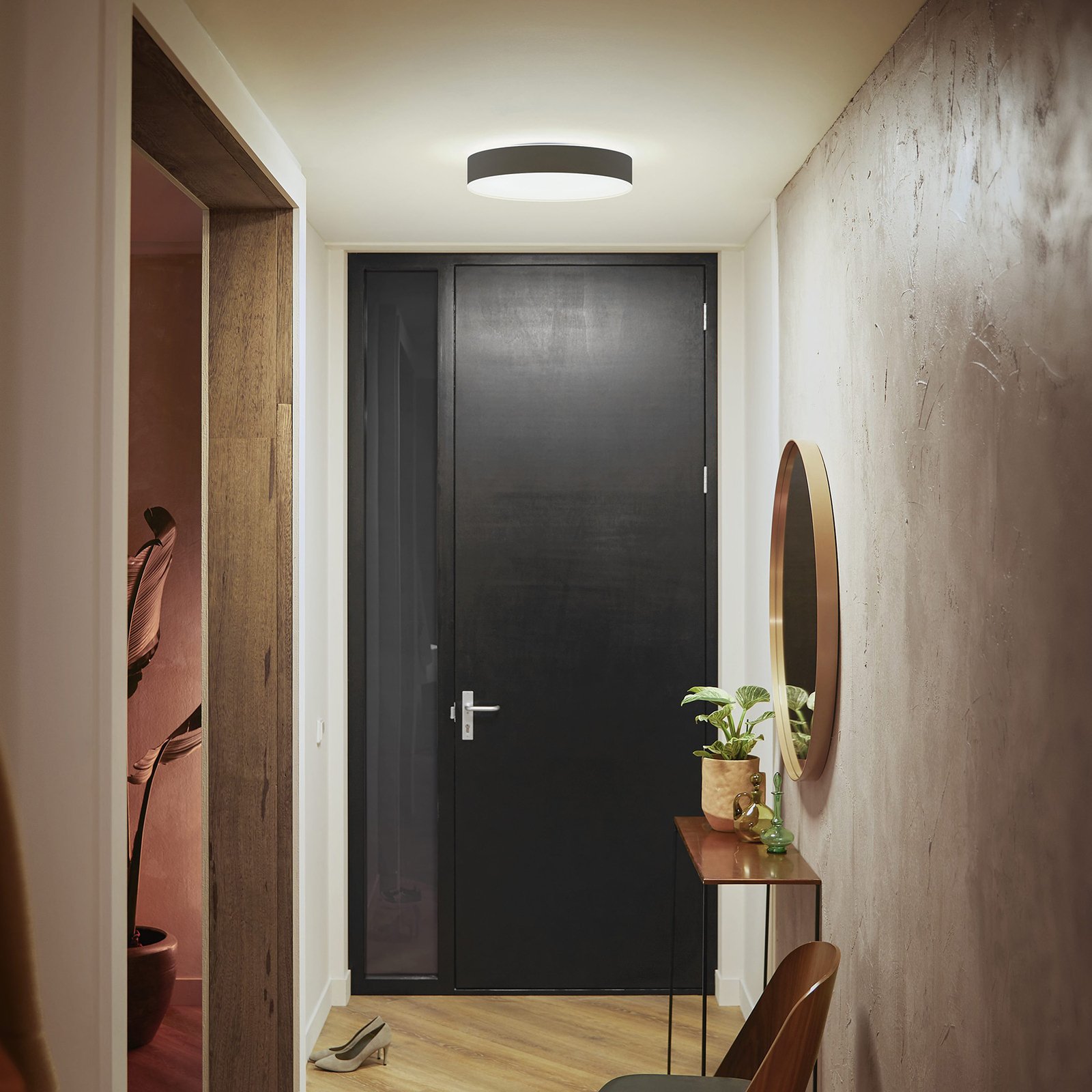 Hue Enrave M Deckenleuchte White Amb. Black - Philips Hue