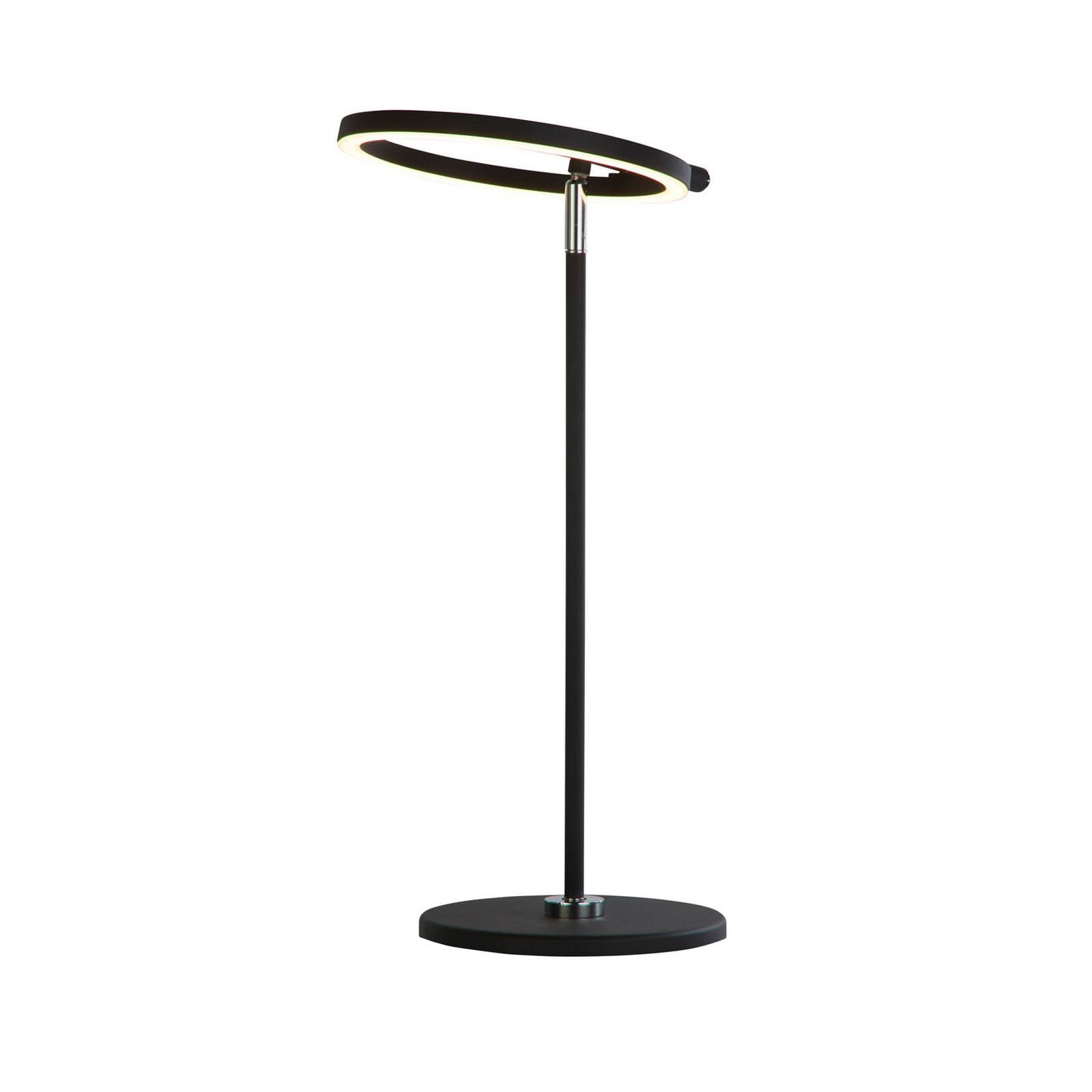 LED-Tischleuchte Space, schwarz, Metall
