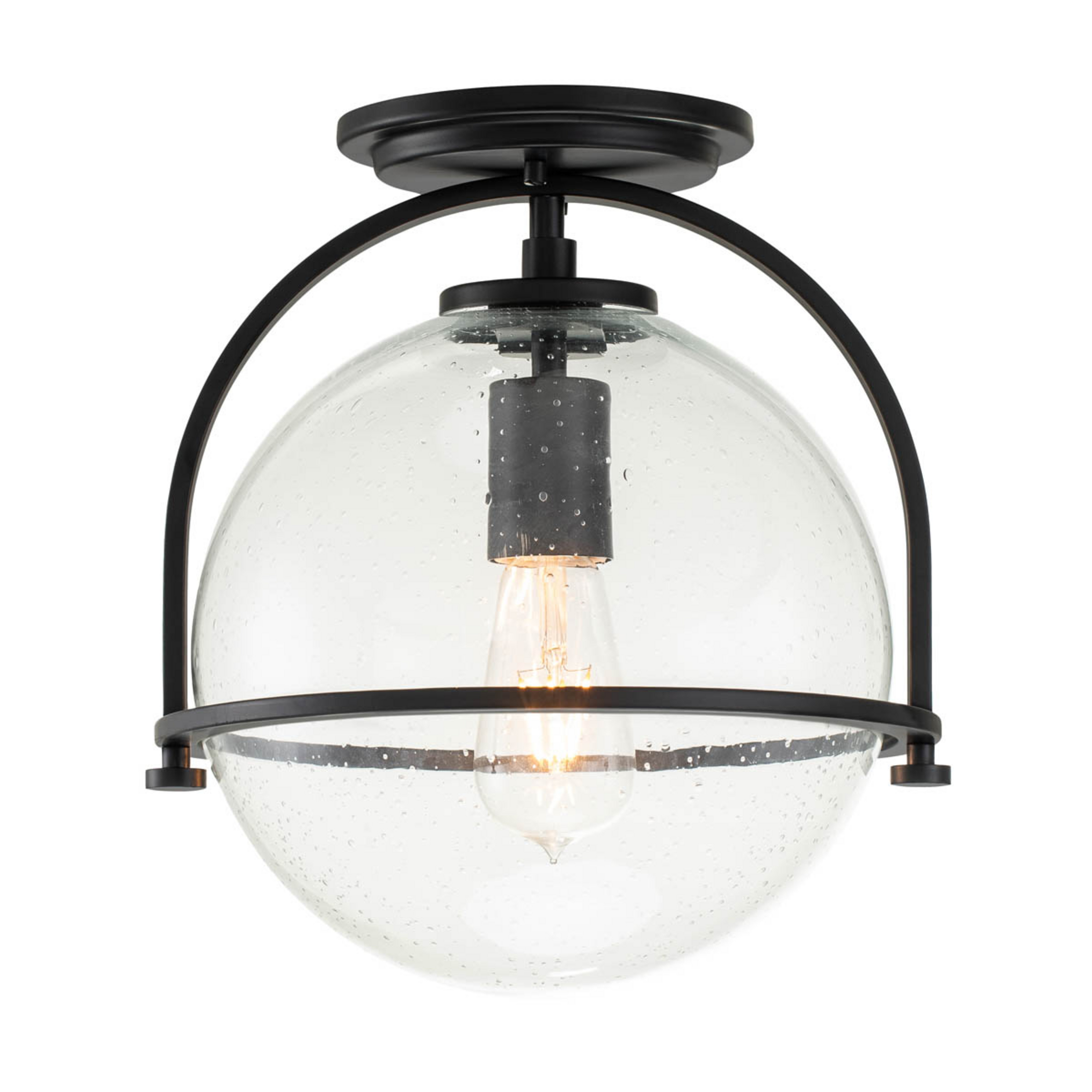 Plafonnier Somerset, à une lampe, noir