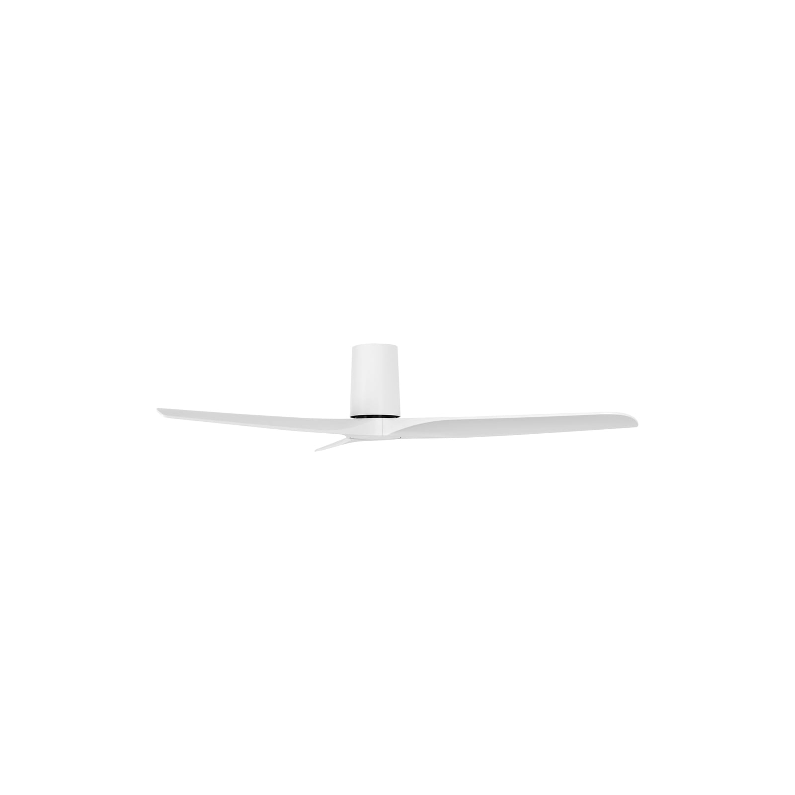 Ventilateur de plafond Londo, blanc, moteur à courant continu, Ø 132 cm - Ventilateur de plafond Londo, blanc, moteur à courant continu, Ø 132 cm -