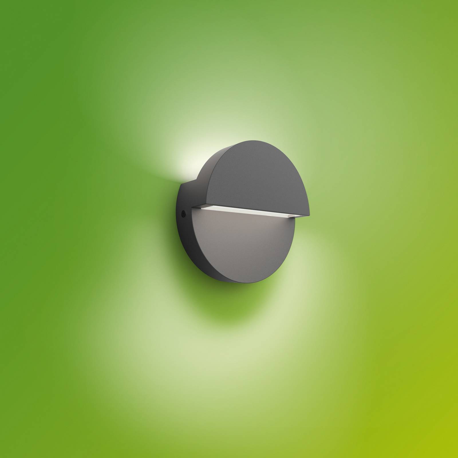Philips Kinkiet zewnętrzny LED Valor UE, antracyt, aluminium, IP44