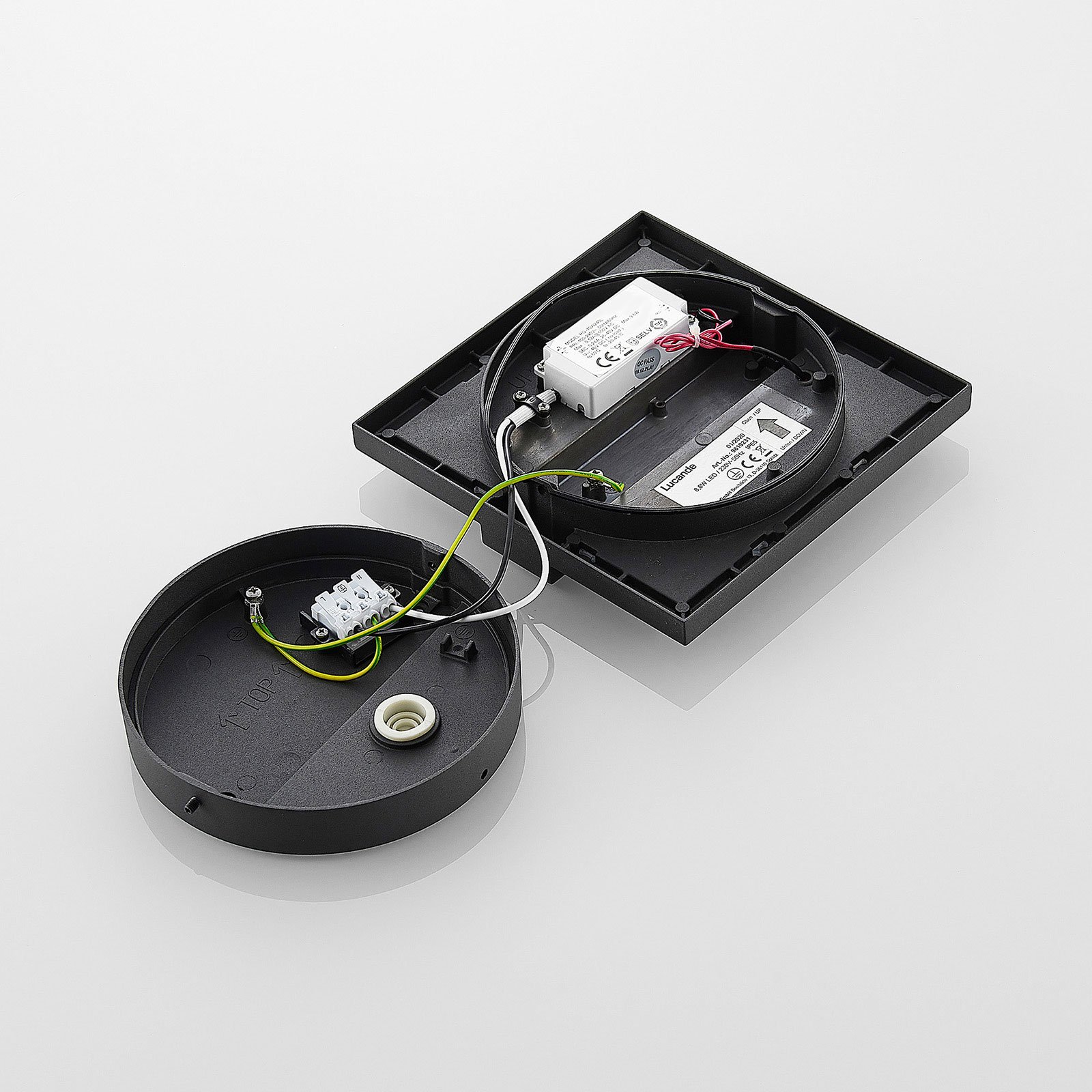 Gylfi LED BuitenWandlamp Graphite - Lucande