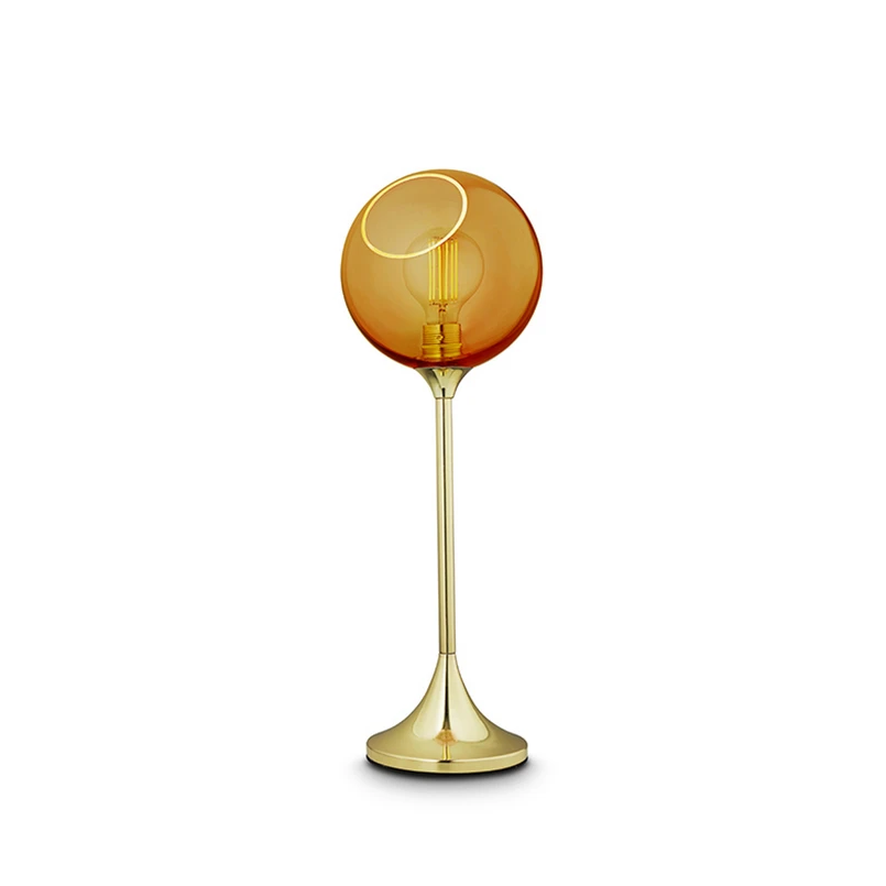 DESIGN BY US - Ballroom Lampe de Table Ambre/Or