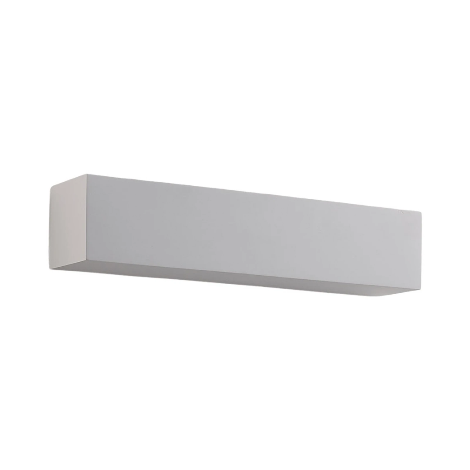 Lindby vägglampa Santino, 35 cm, gips, G9, målningsbar