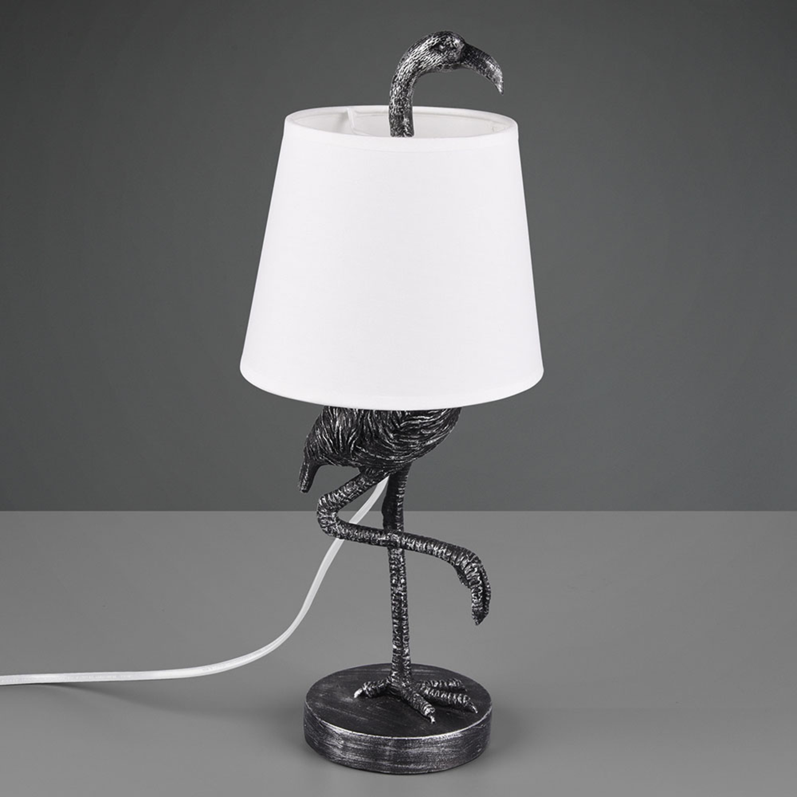 Tischleuchte Lola mit Flamingo-Figur