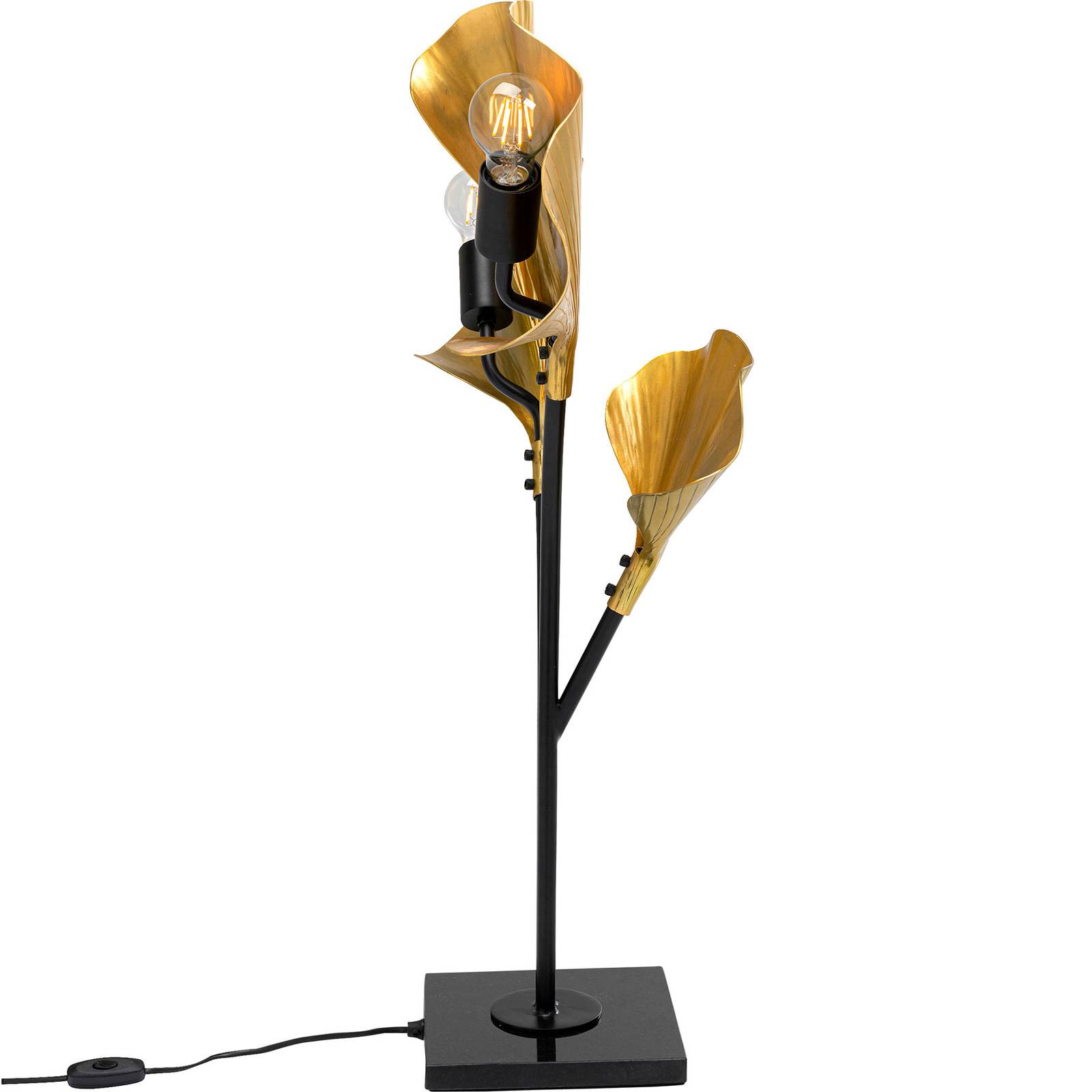 Lampa stołowa Kare Gingko Tre, wysokość 83 cm