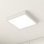 LED kattovalaisin Fueva 5 IP44 3000K valkoinen 21x21cm