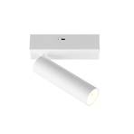 LED plafondspot Ambala, 1-lamp, wit, metaal, CCT, dimbaar