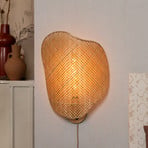 GOOD & MOJO Applique murale Kinabalu, naturel, 50 cm, fiche en bambou
