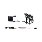 Plug & Shine 3 LED Candeeiro de jardim Sting IP67 Anthracite - Paulmann