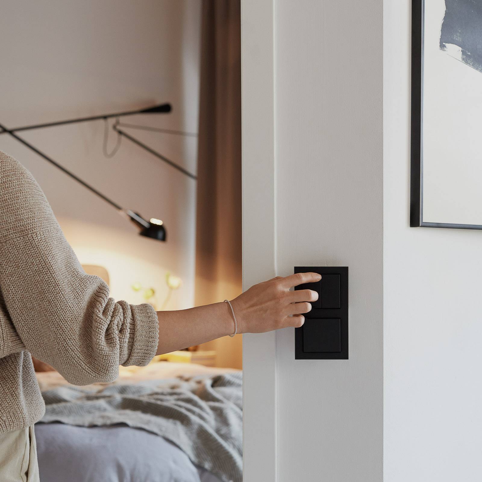 Senic Senic Smart Switch Philips Hue, 1 kus, černý matný