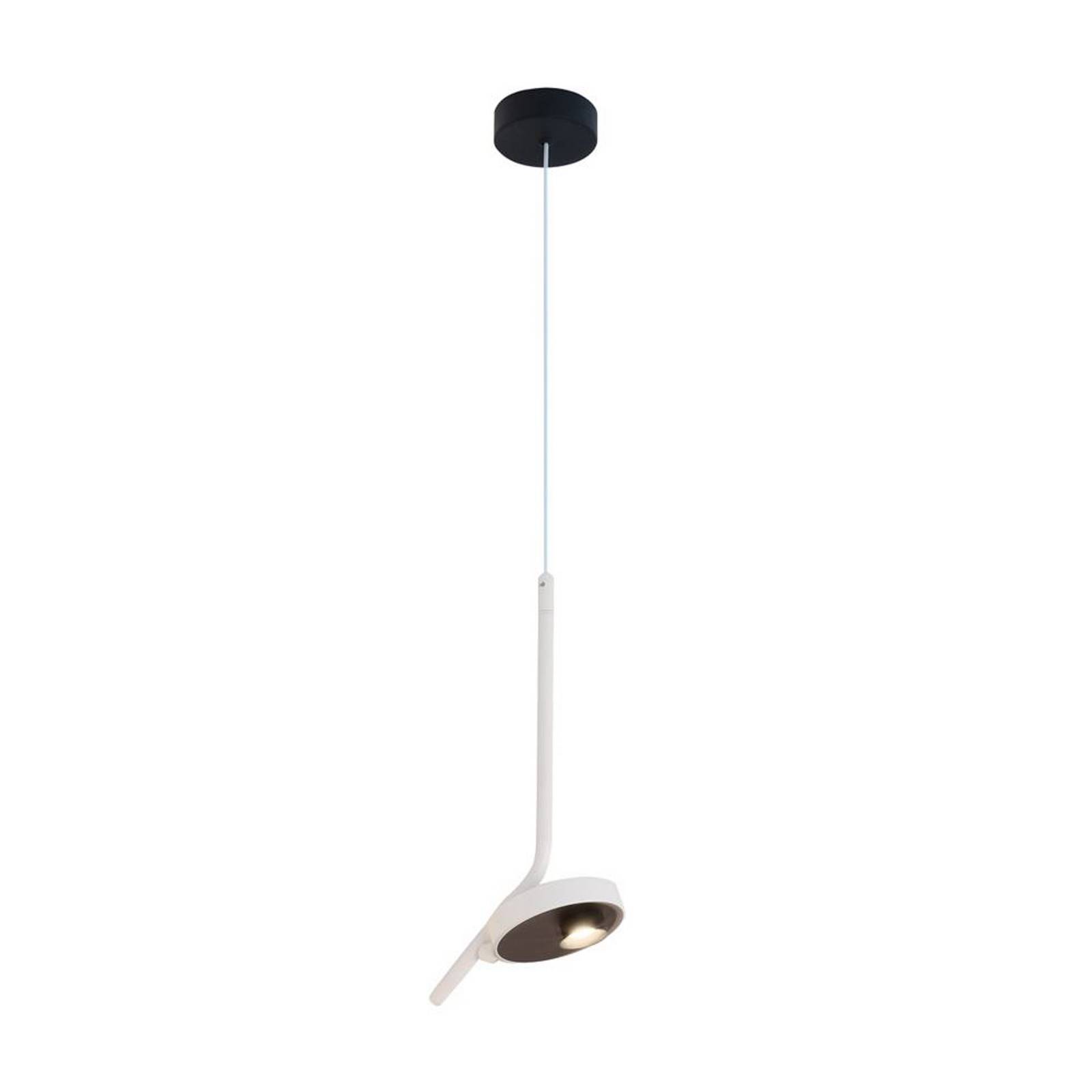 Żyrandol LED Factory, biały, Ø 15 cm, metal