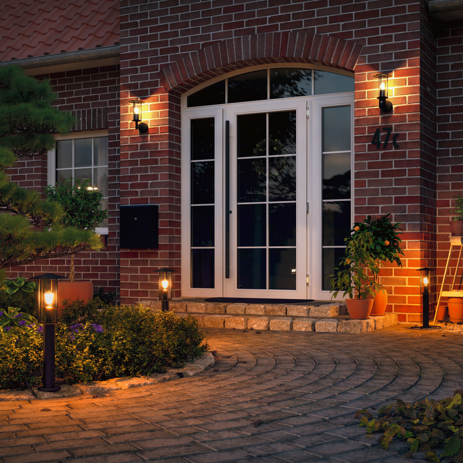 Classic Extérieur Borne Insect Friendly IP44 Black - Paulmann