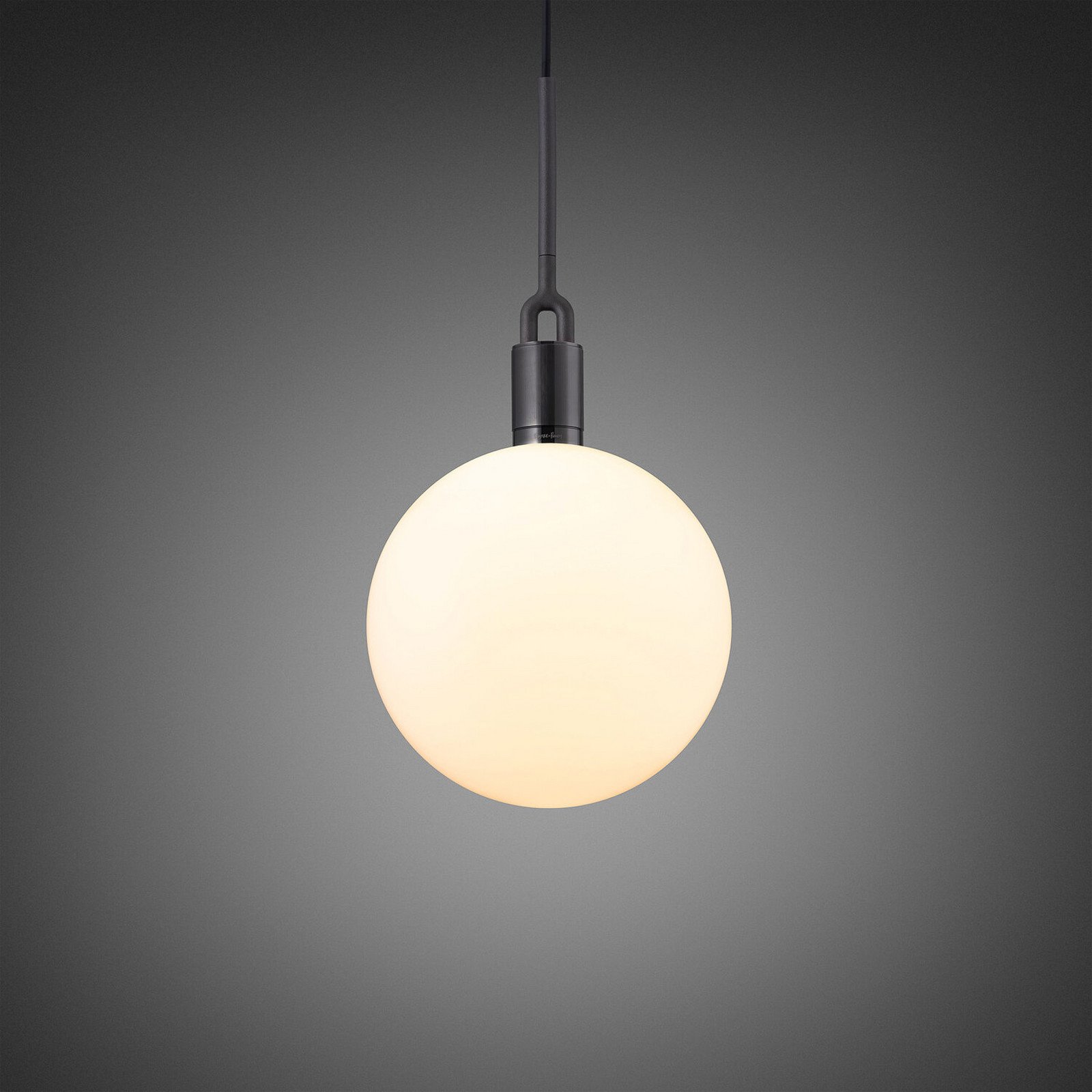 Buster + Punch Pendulum cu furculiță Ø 29 cm gunmetal/opal - Camera de zi / sufragerie - gri închis alb
