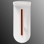 Applique 2Nights W2 a LED, bianco-oro - Stilnovo