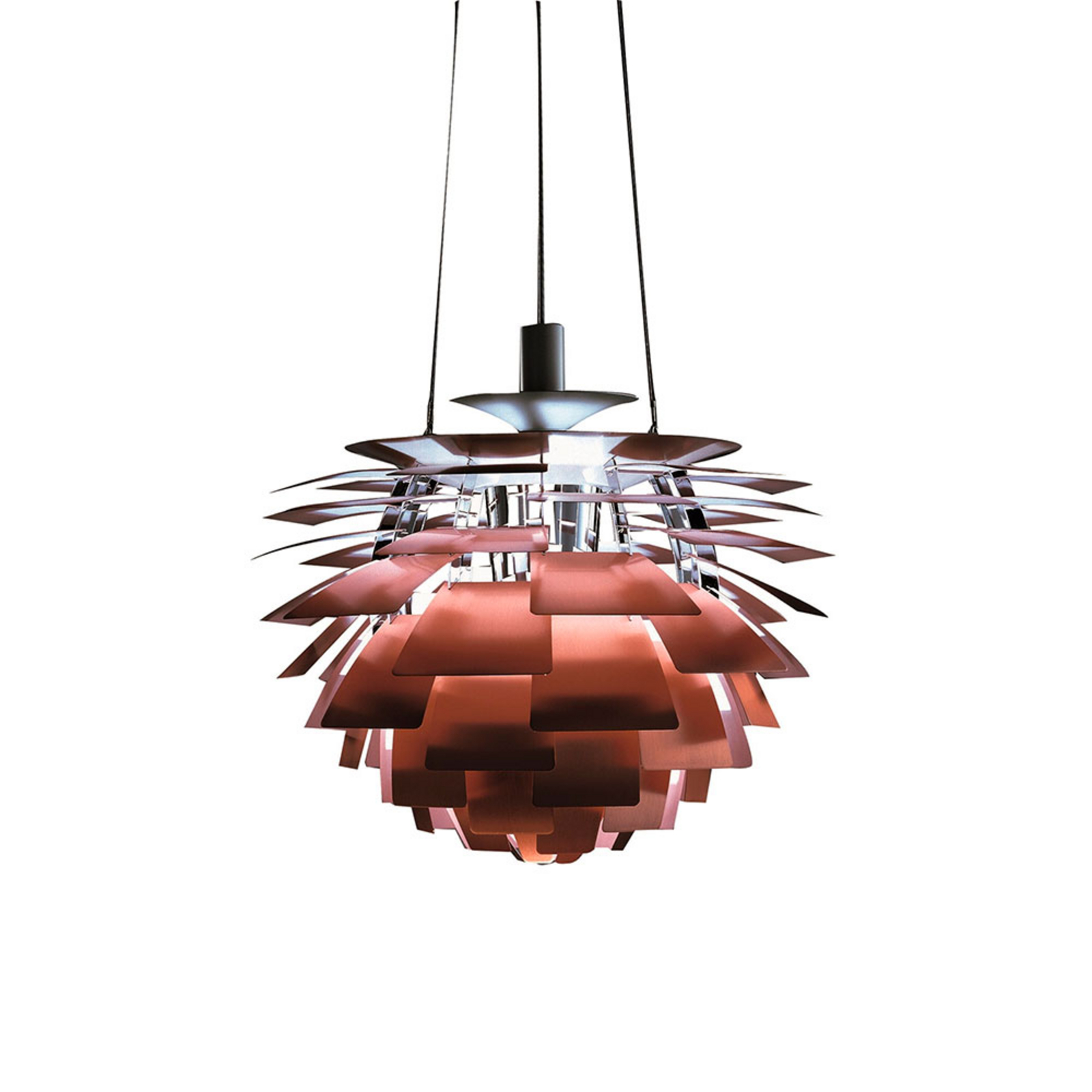 PH Artichoke Taklampa Ø720 Copper - Louis Poulsen