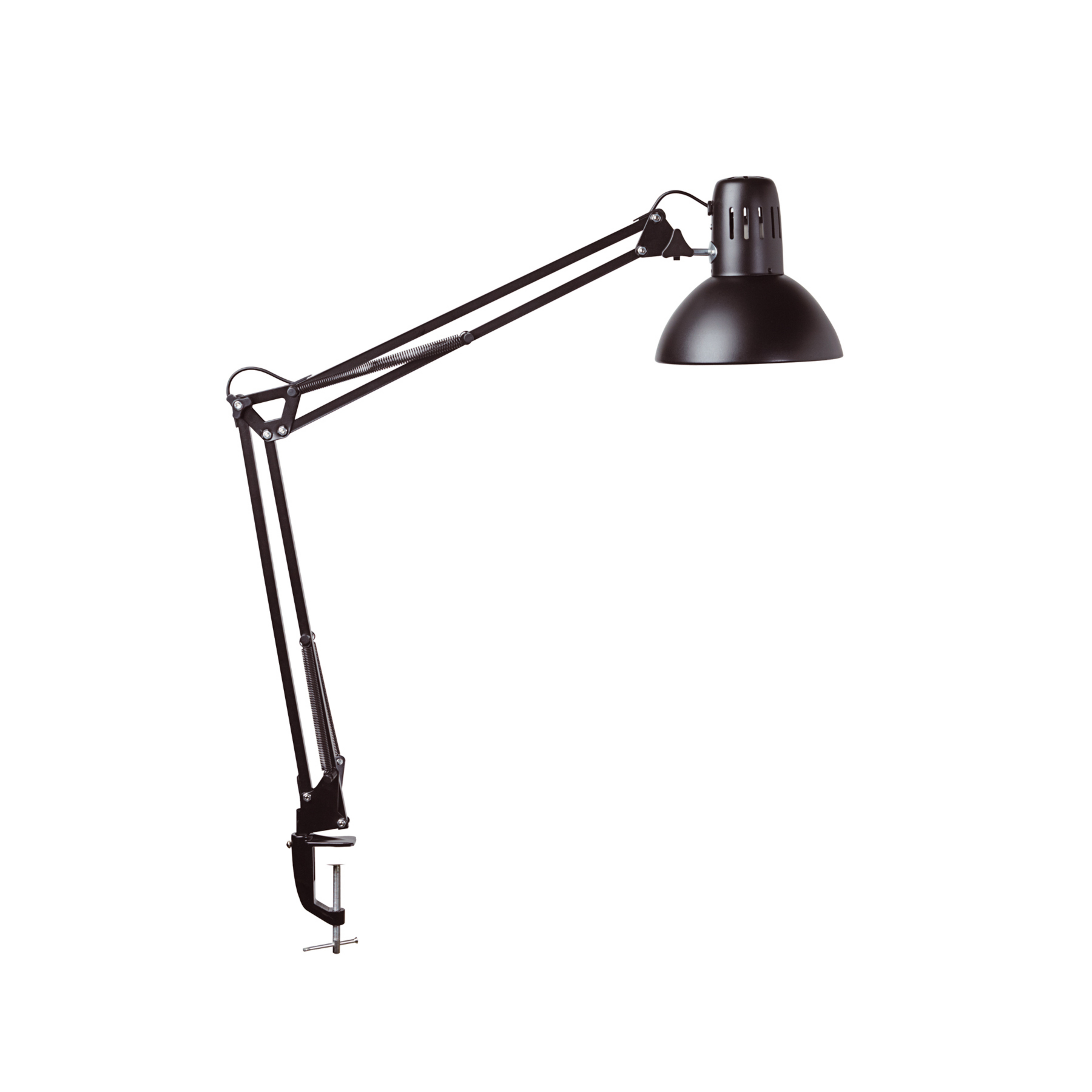 Klemmleuchte MAULstudy, schwarz, Höhe 44 cm, Metall