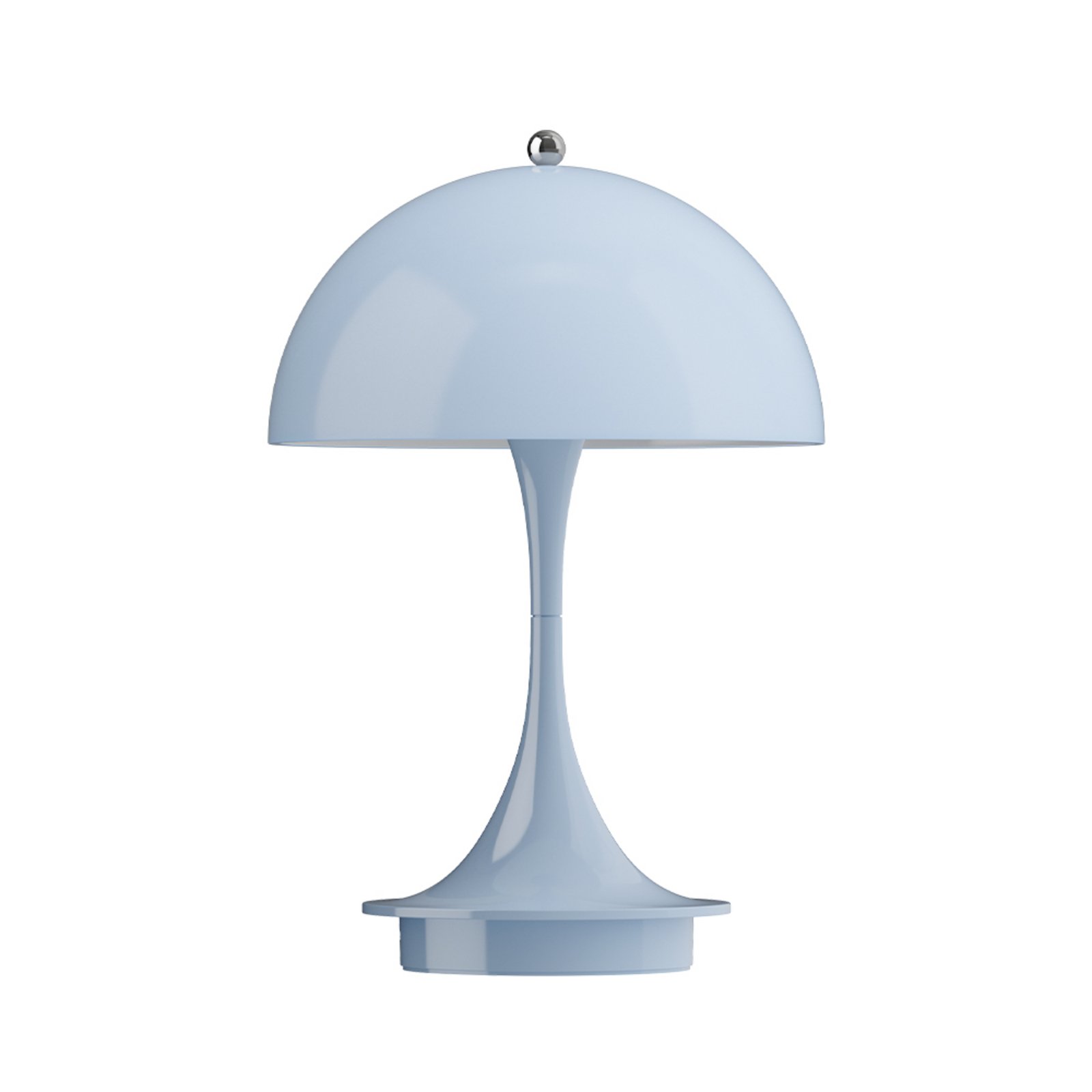 Panthella 160 Portable Table Lamp V3 Opal Pale Blue - Louis Poulsen