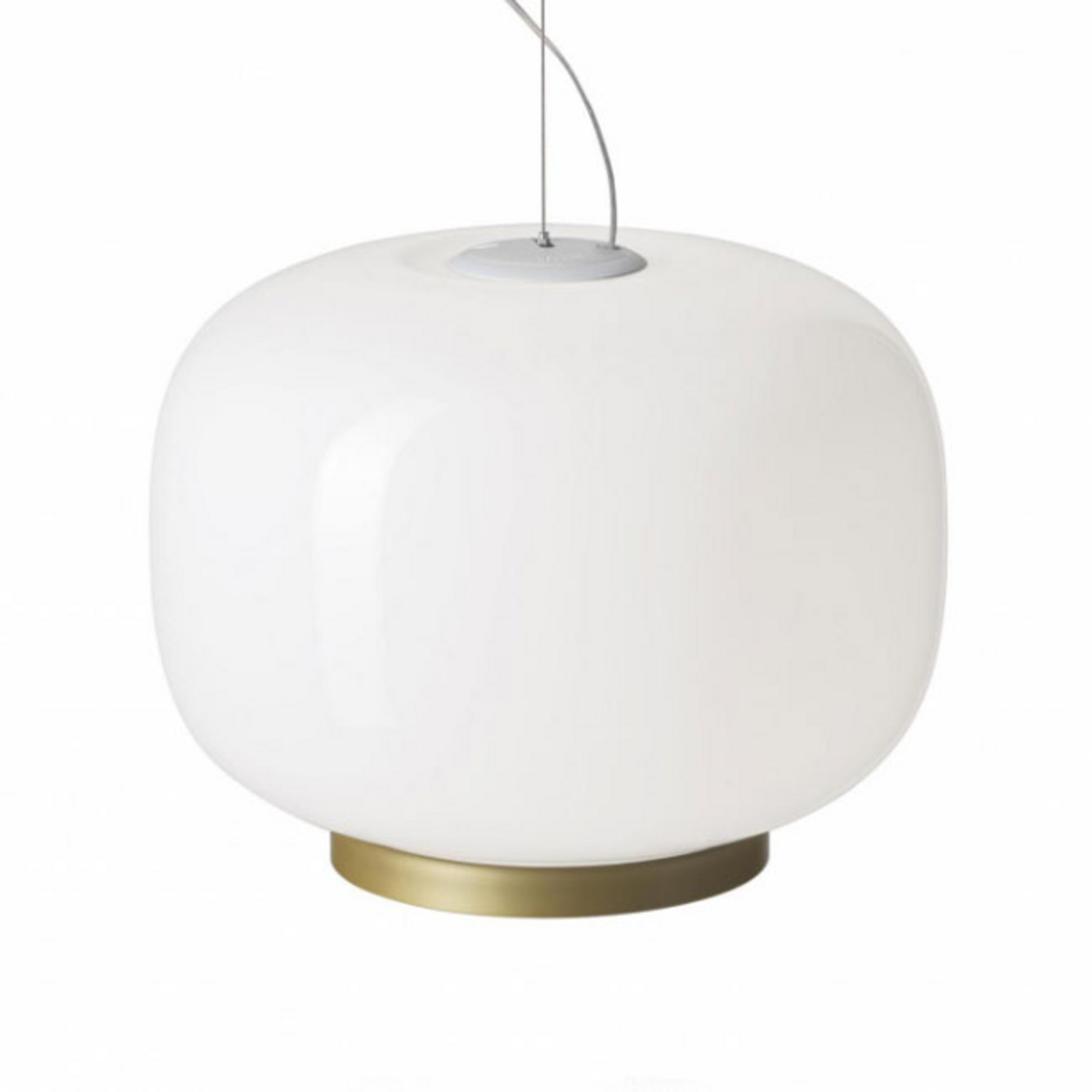 Foscarini Chouchin Reverse 1 LED or/blanc on/off