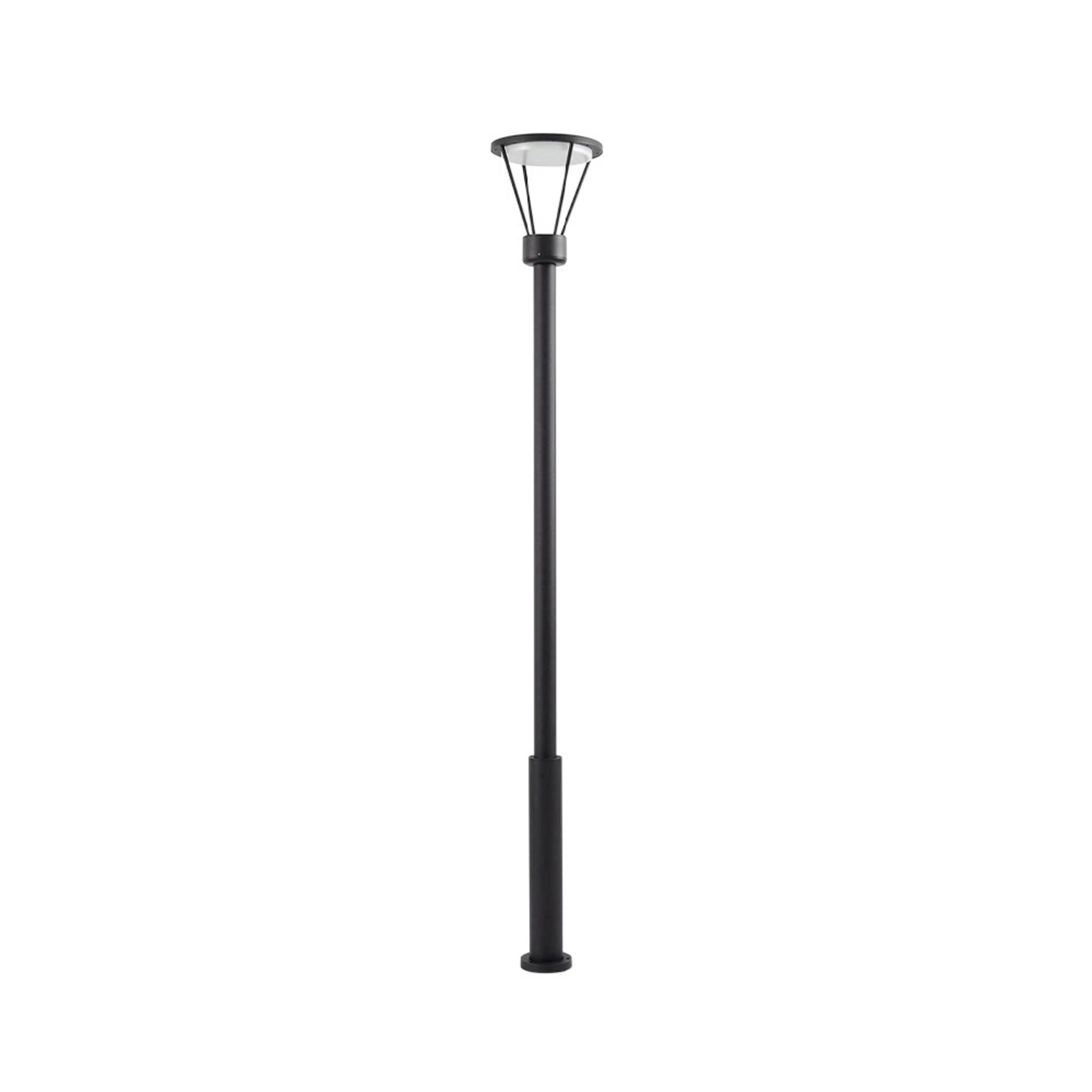 Elario LED Lámpara de parque H222 Negro - Lucande