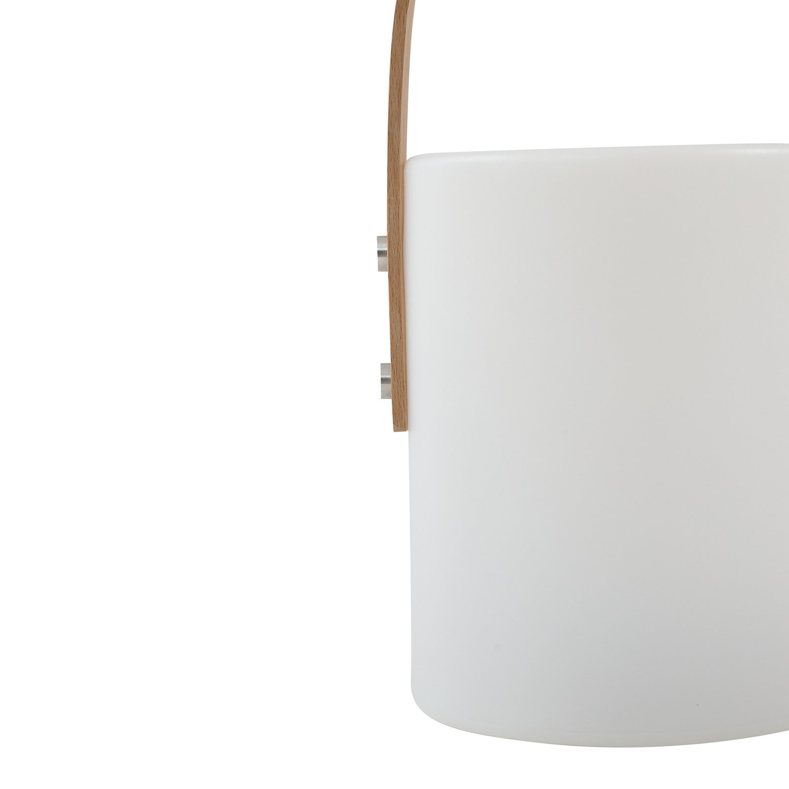 Juria LED Přenosné Venkovní Stolní lampa Bílá - Lindby