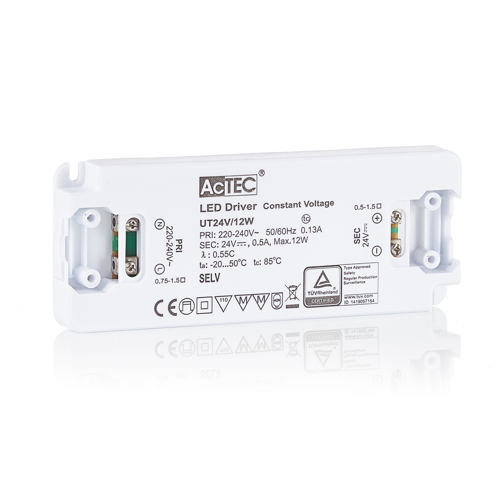 AcTEC Slim LED driver CV 24V, 12W