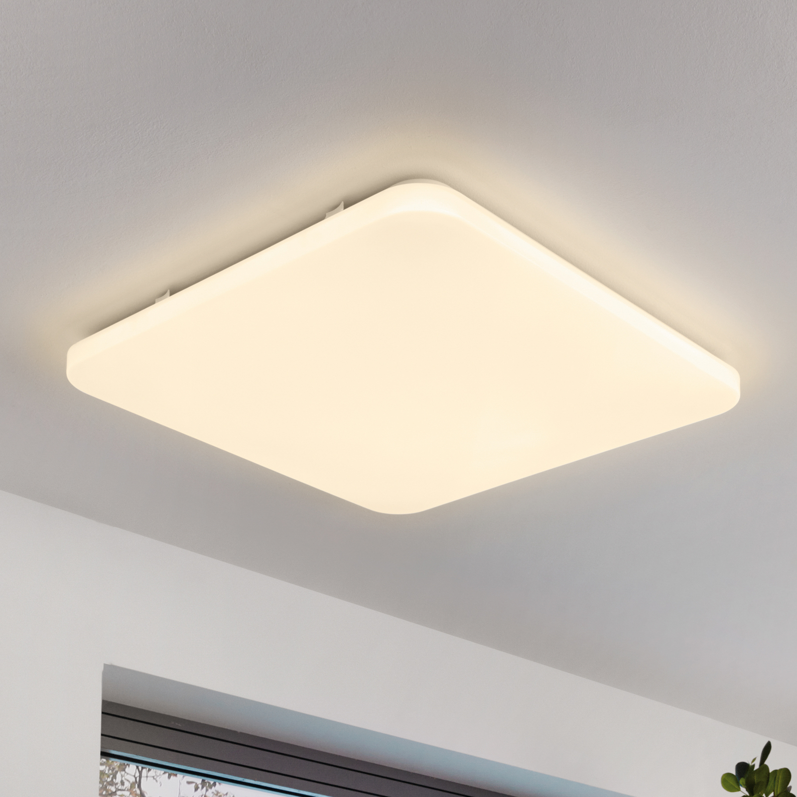LED plafondlamp Frania hoekig