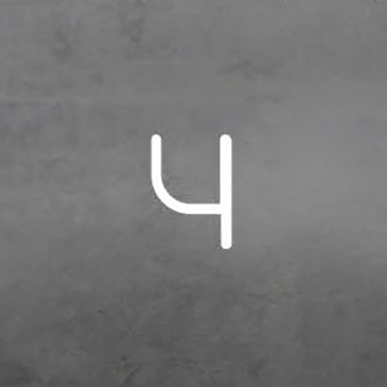 Artemide Alphabet of Light Wandleuchte Zahl