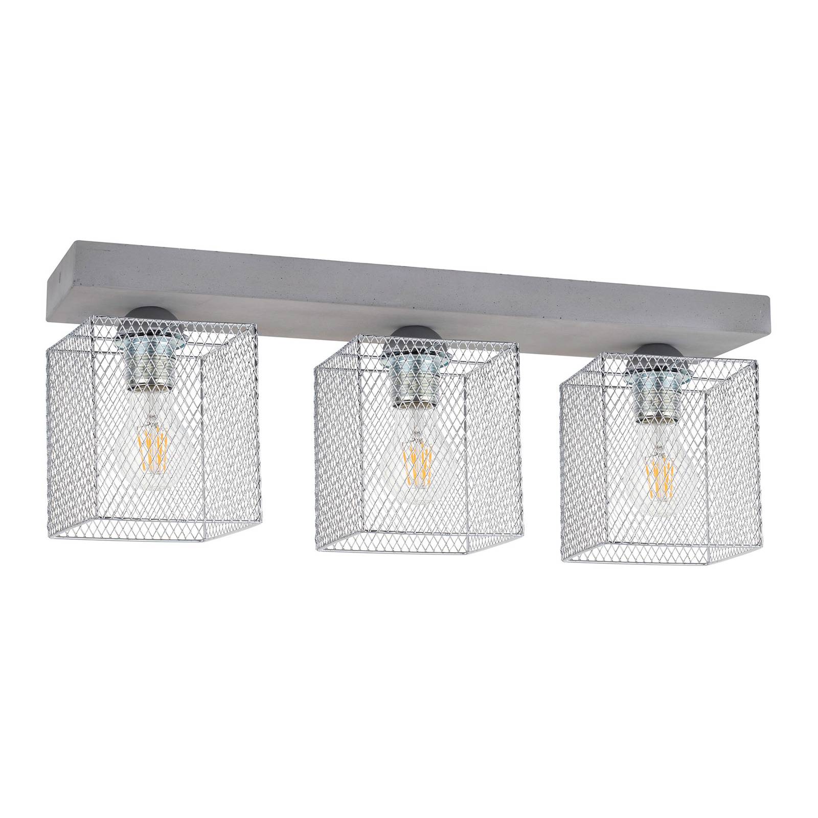 Lampa sufitowa Gittan, 3-punktowa