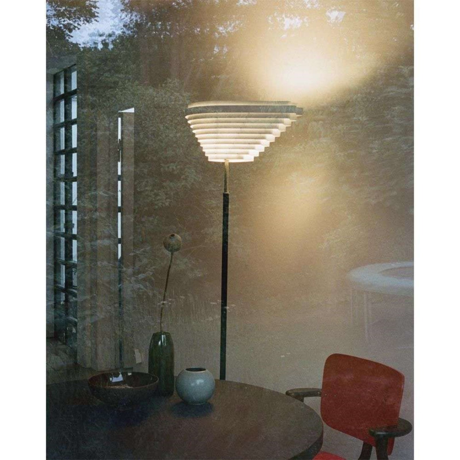 A805 Angel Wing Lampadar Polished Brass - Artek