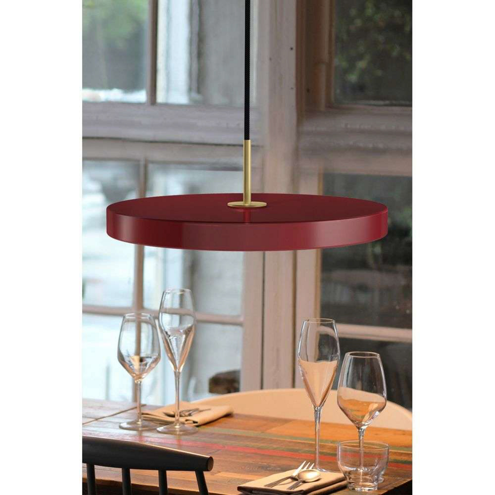 Asteria Mini Lustră Pendul Ruby Red - UMAGE