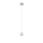 Hayley 1 Suspension Ø9 Clear/Chrome - Lucande