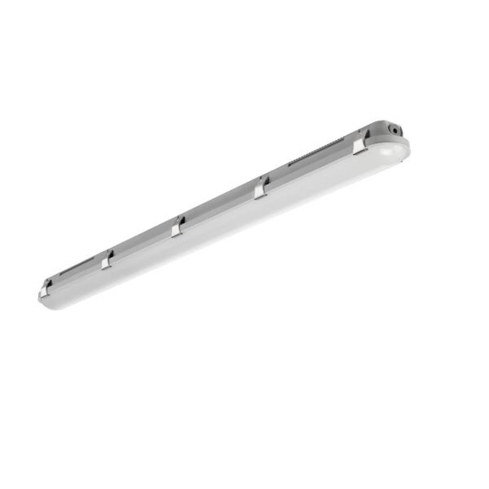 BRUMBERG Humid One Pro LED badlamp Dali 119cm - alu / grijs / zink - Roestvrij staal - dimbaar